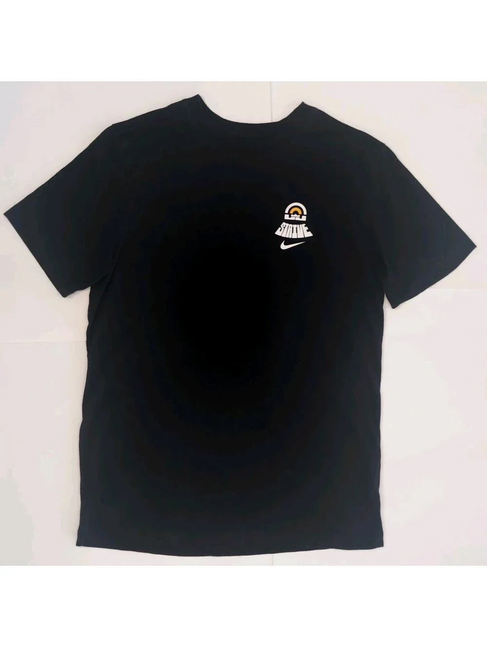 Nike LeBron James Strive For Greatness Lion Graphic Dri-FIT T-Shirt Black Medium